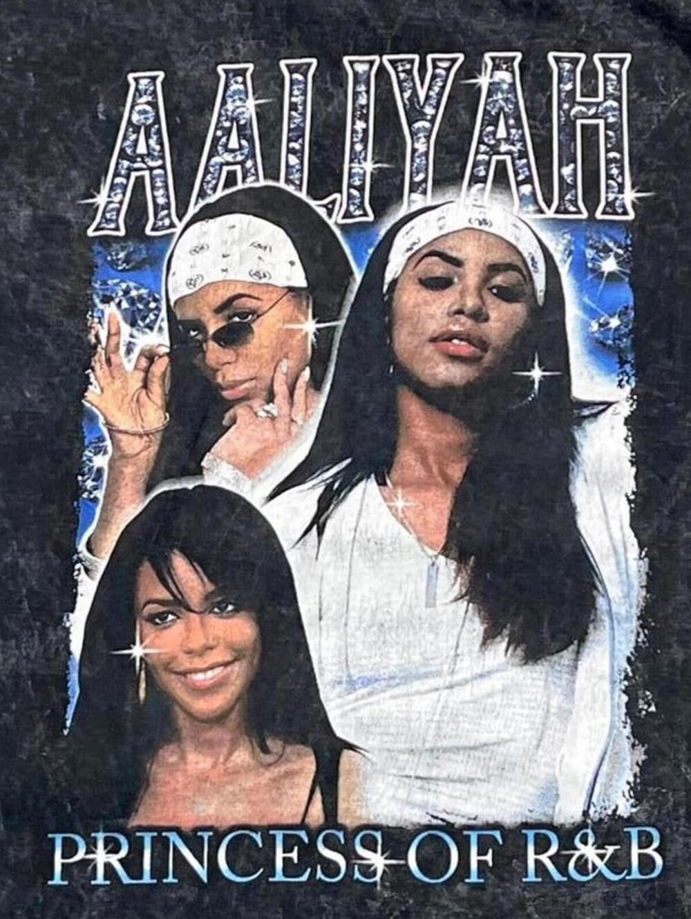 Aaliyah Preowned Medium Tie Dye T-shirt